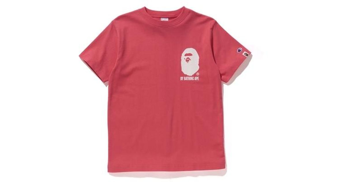 bathing ape champion t shirt