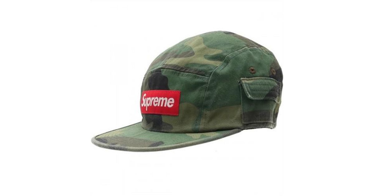 supreme camo snapback