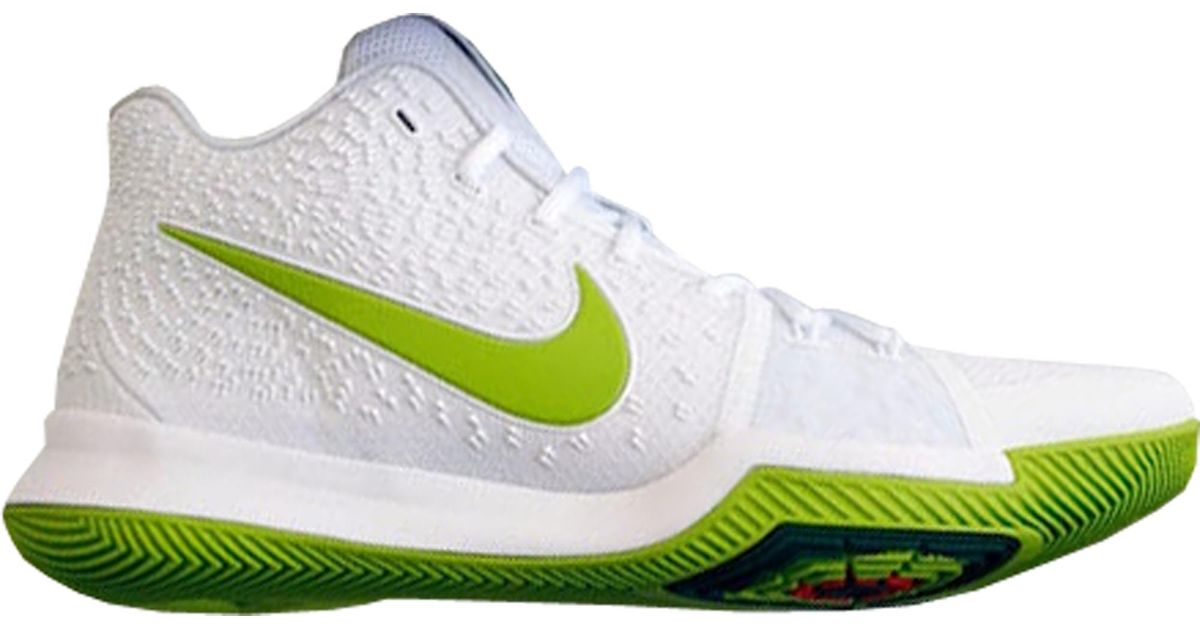 kyrie 3 green white