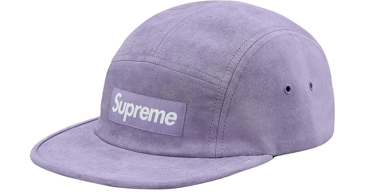 supreme hat purple