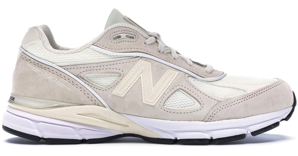 new balance cream white