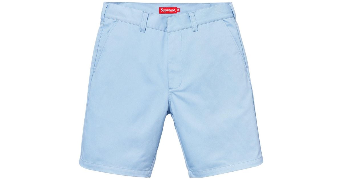 supreme denim shorts