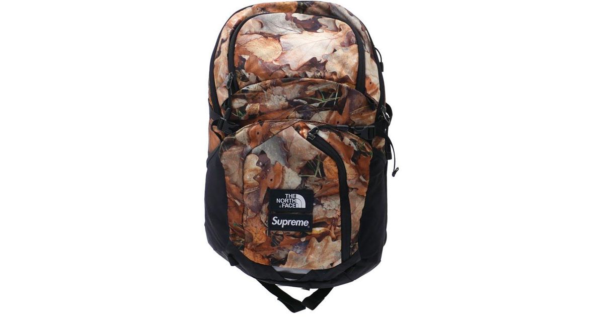 supreme the north face pocono backpack leaves