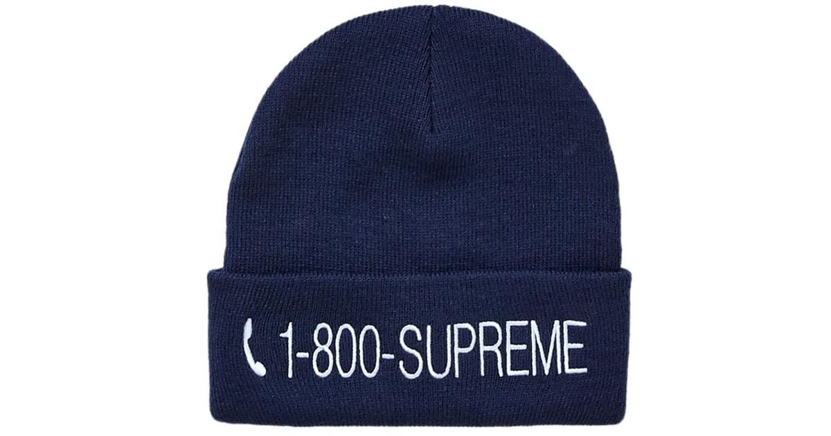 1800 supreme beanie