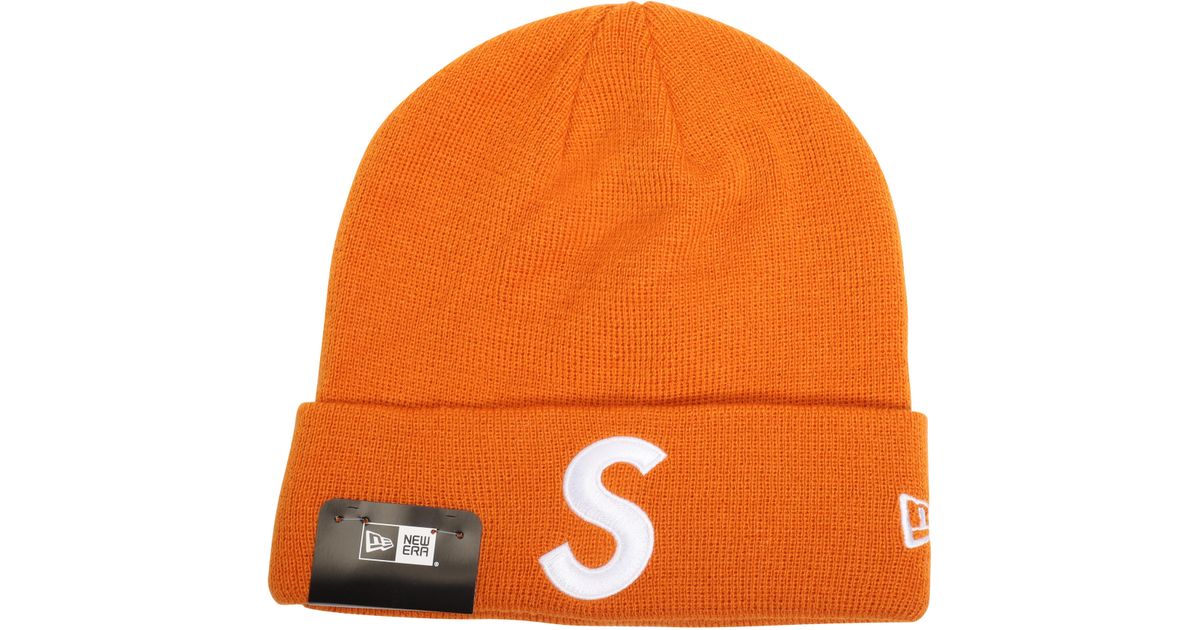supreme beanie orange