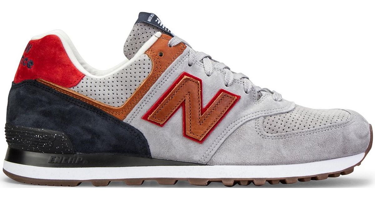 New Balance 574 Francisco Lindor Grey in Grey/Tan (Gray) for Men - Lyst