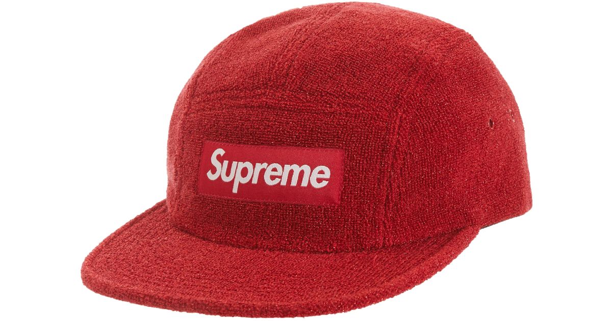 supreme red cap