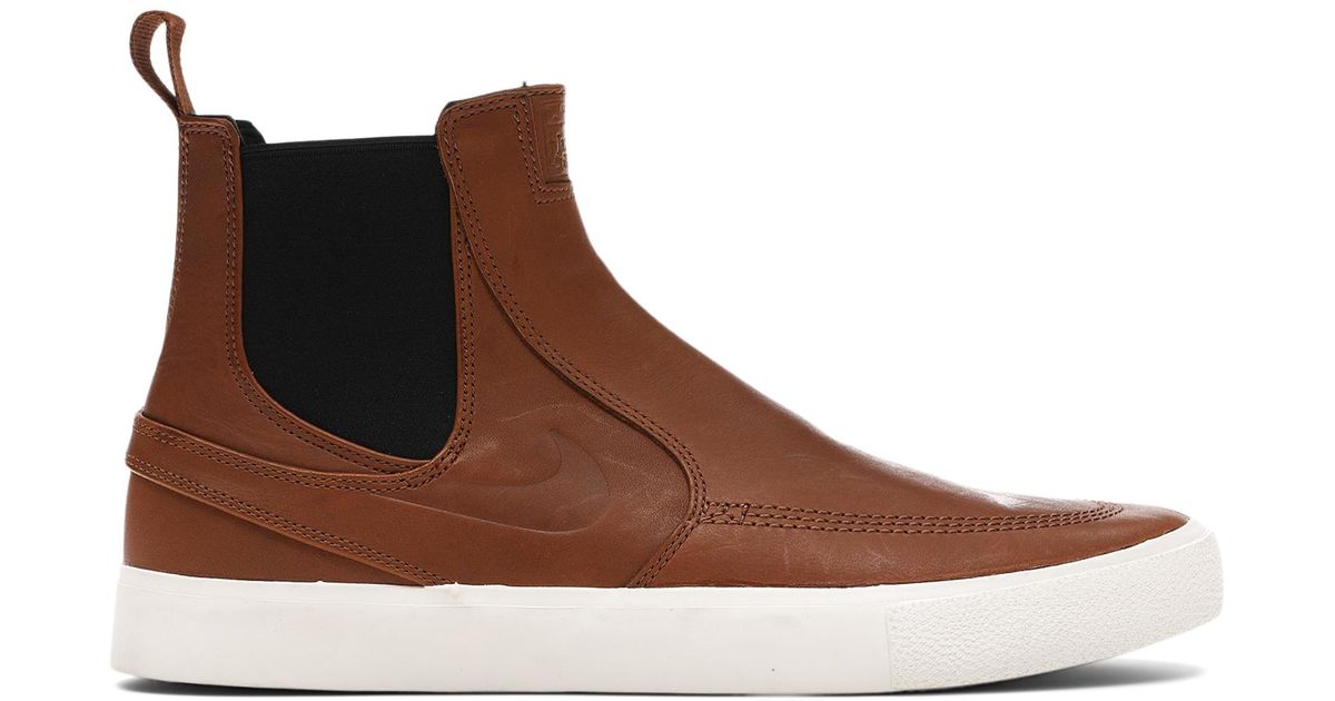 Nike Leather Sb Zoom Stefan Janoski Slip Mid Rm Skate Shoe In Brown For Men Save 68 Lyst Nike Leather Sb Zoom Stefan Janoski Slip Mid Rm Skate Shoe In Brown For Men Save 68 Lyst