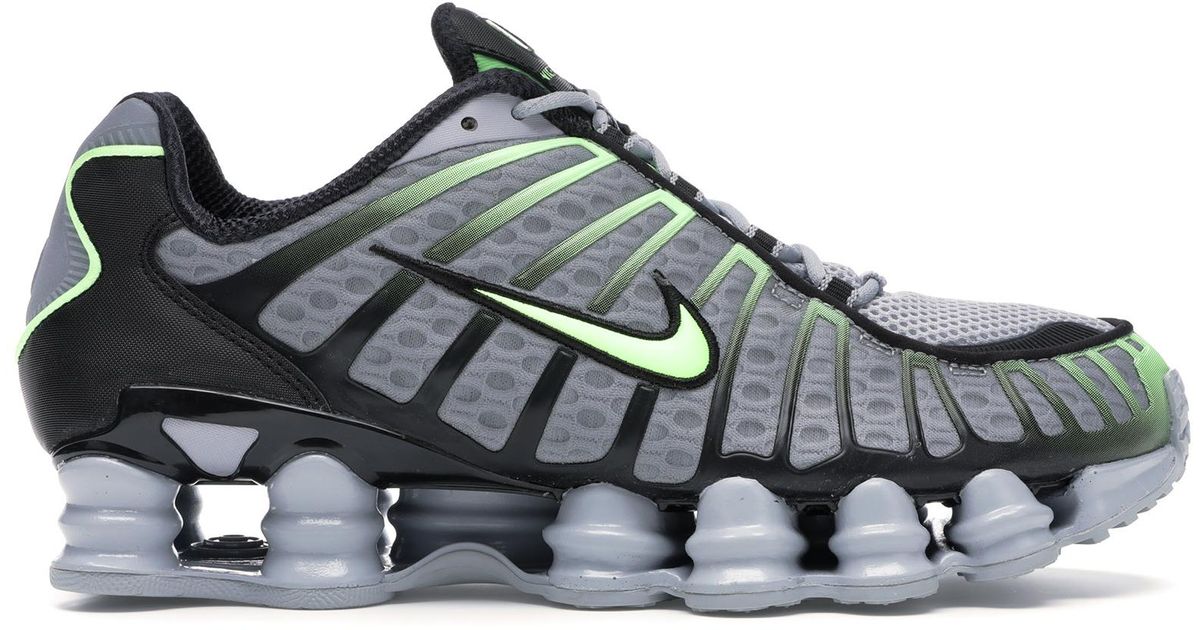 nike shox tl grey