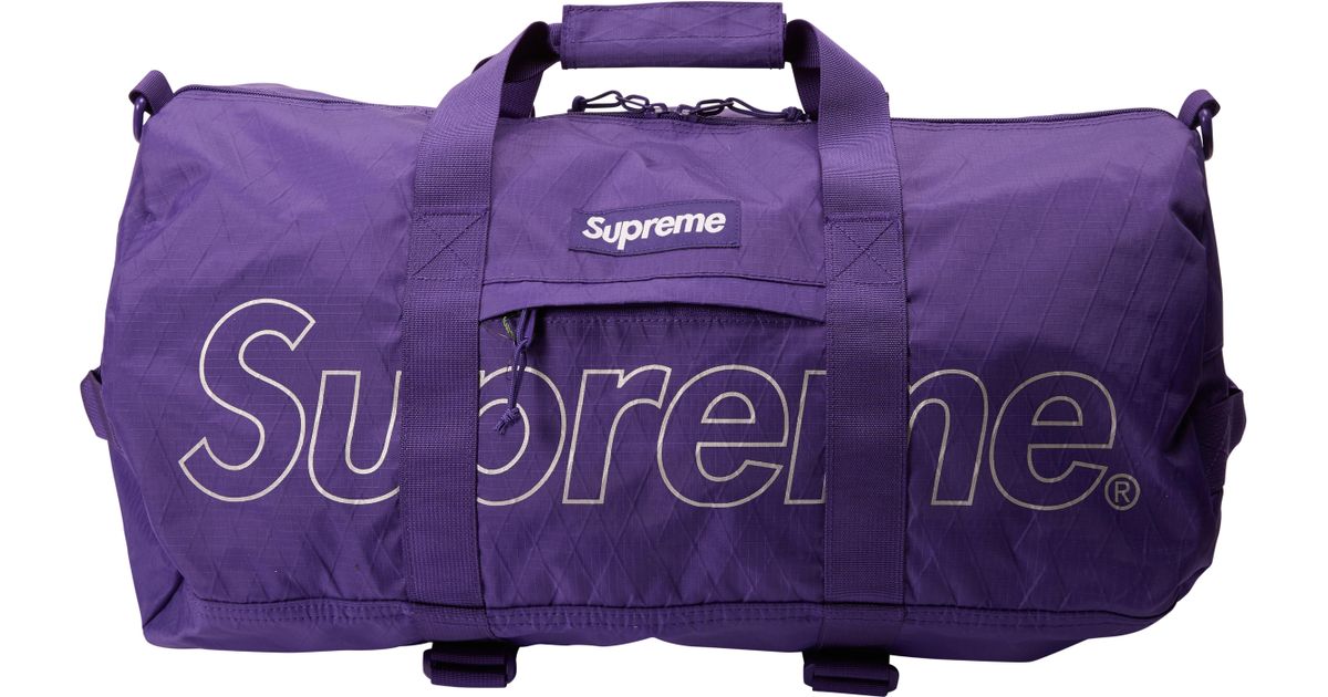 fw18 supreme duffle bag