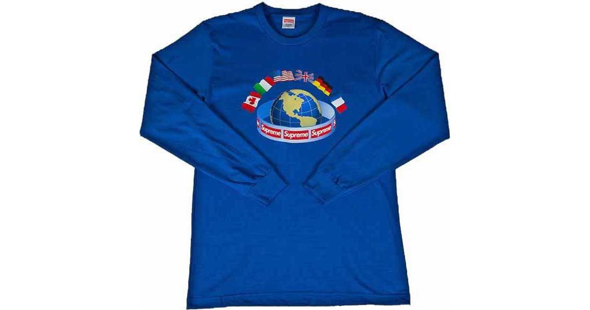 supreme worldwide tee