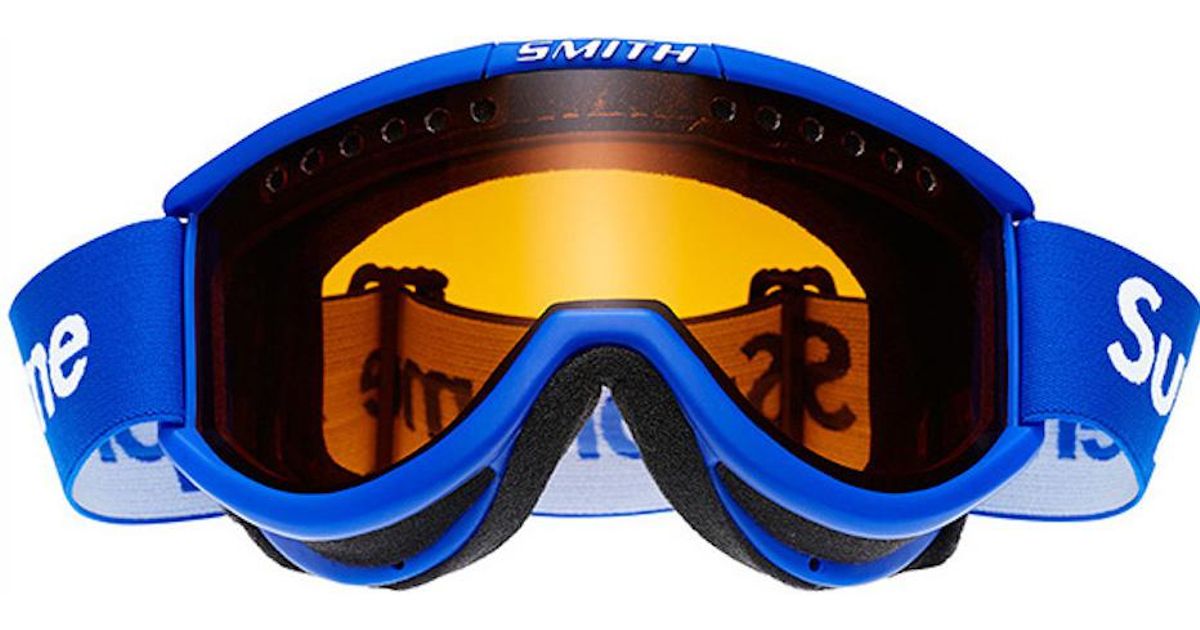 supreme goggles blue