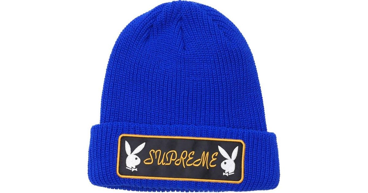 supreme playboy beanie