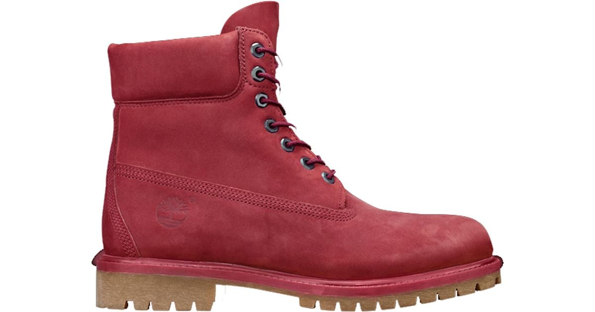 burgundy timberland hoodie