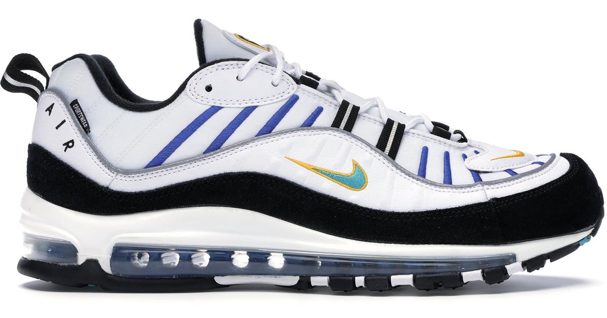 white and gold 98s