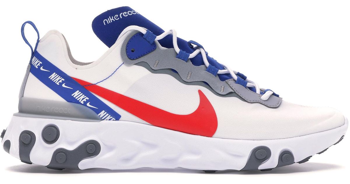 red nike react element 55