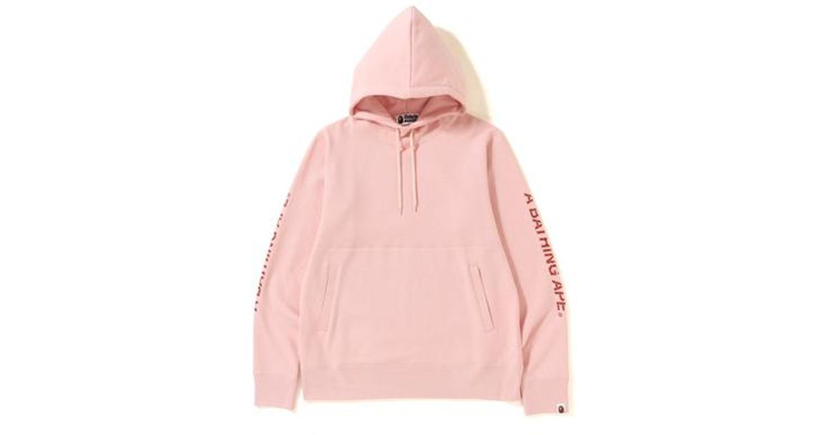 peach bape hoodie
