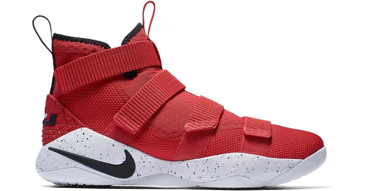 lebron james soldier 11 red