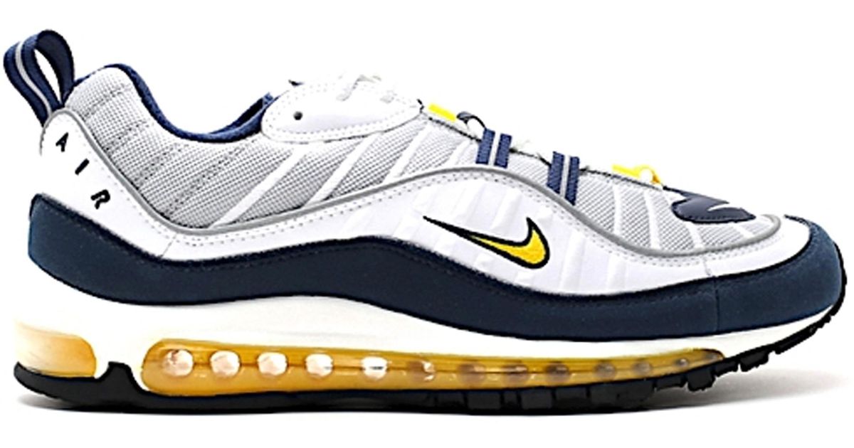 air max 98 yellow blue