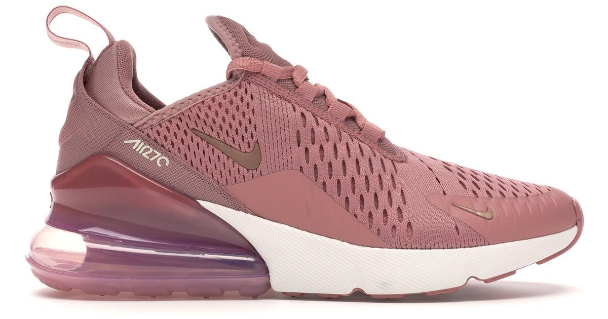 rust pink nike 270