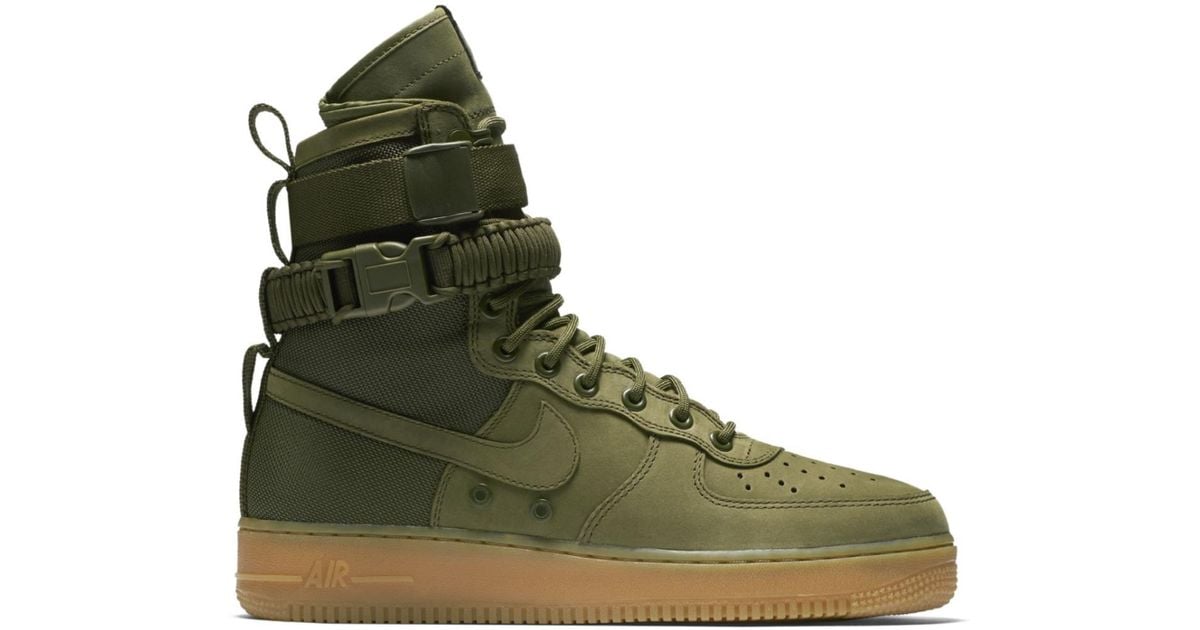 Nike Sf Air Force 1 Faded Olive in 