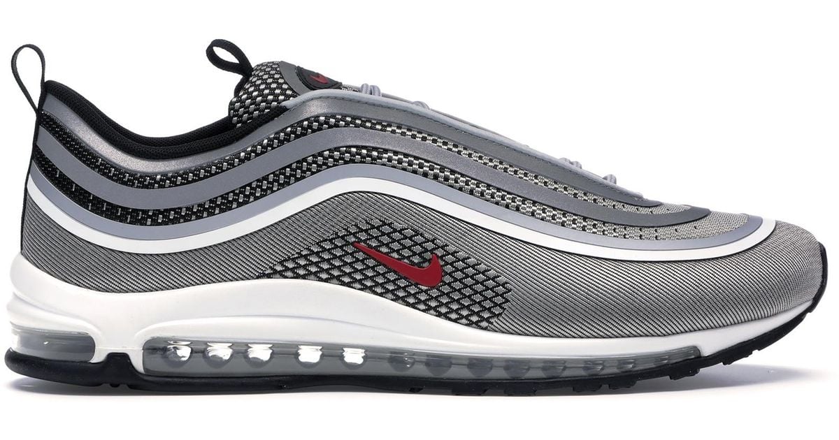 air max 97 black and red silver