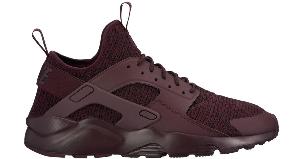 burgundy huaraches