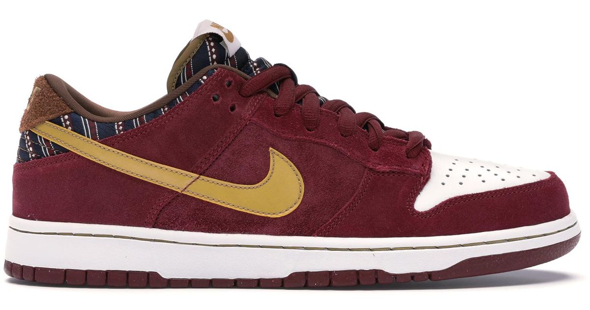 nike sb ron burgundy