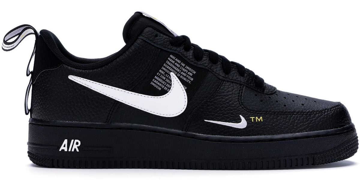 black and white air force 1 low utility