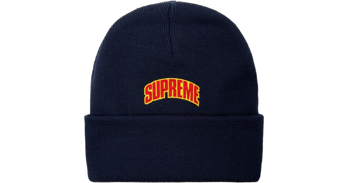 Supreme crown logo beanie Clearance