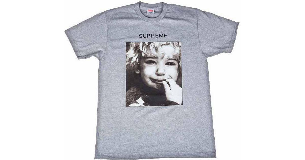 supreme crying baby tee