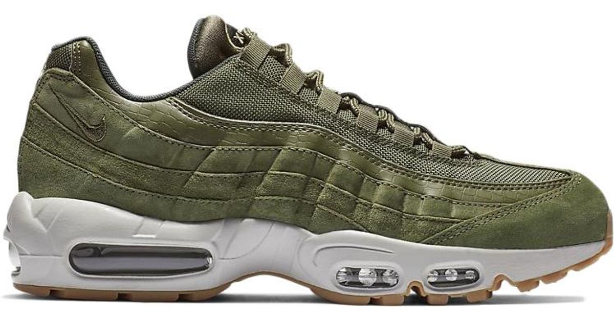 air max 95 olive green orange