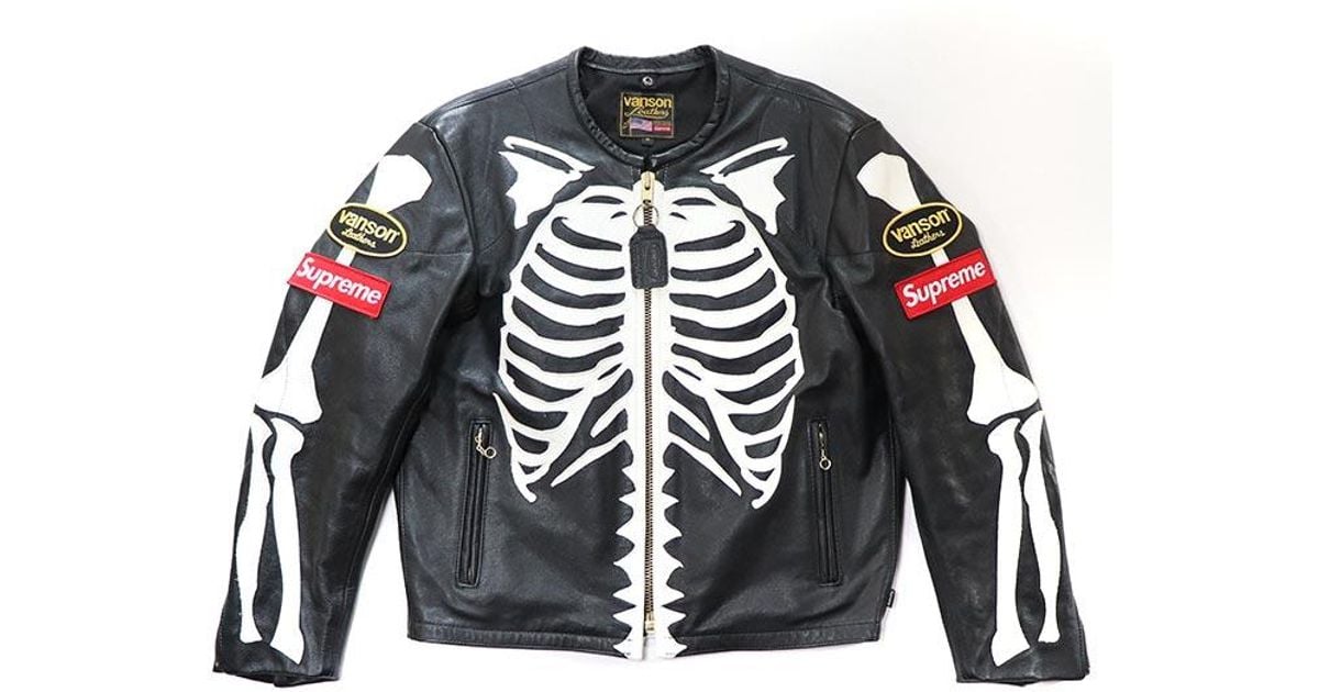 supreme bones jacket