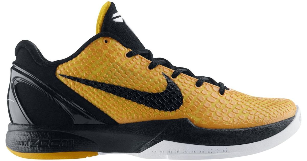 nike kobe 6 mens yellow