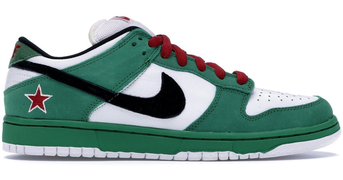 nike dunk low sb heineken