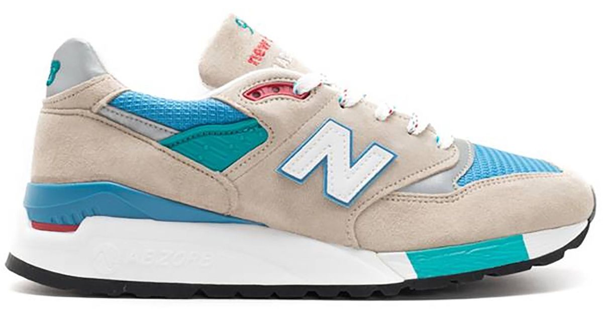 new balance 998 brown teal
