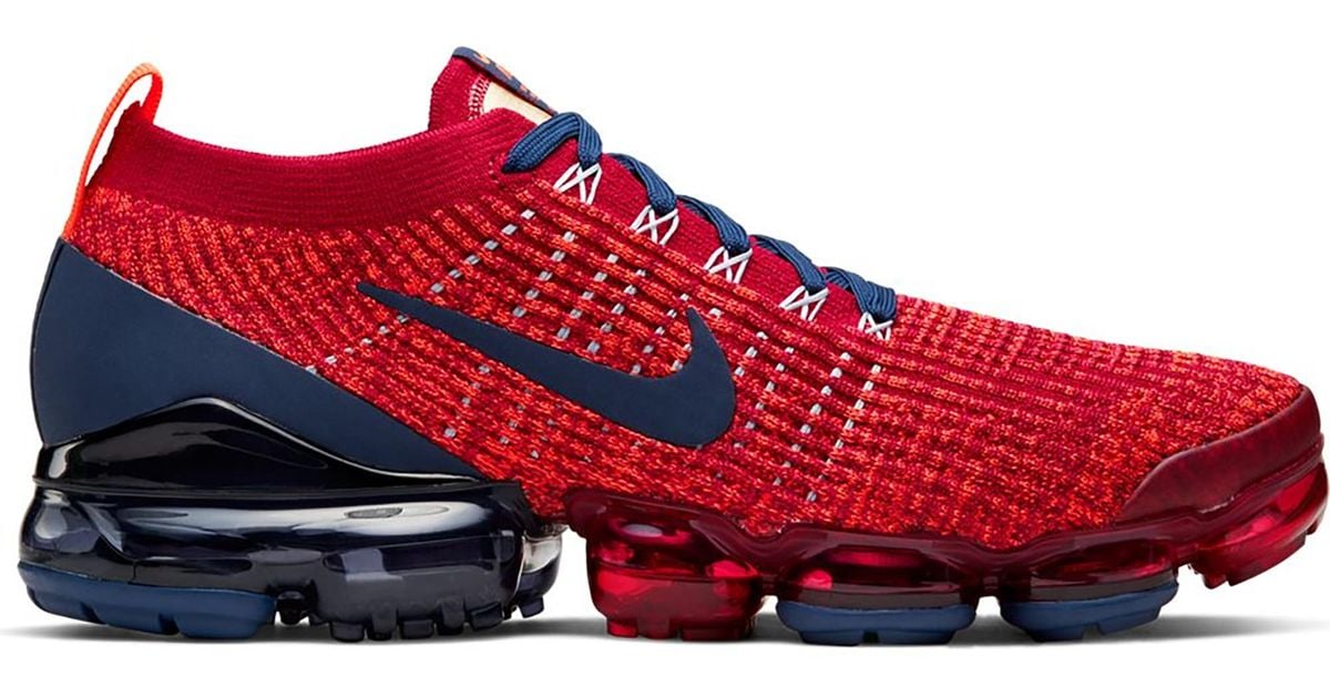 red white and blue vapormax flyknit