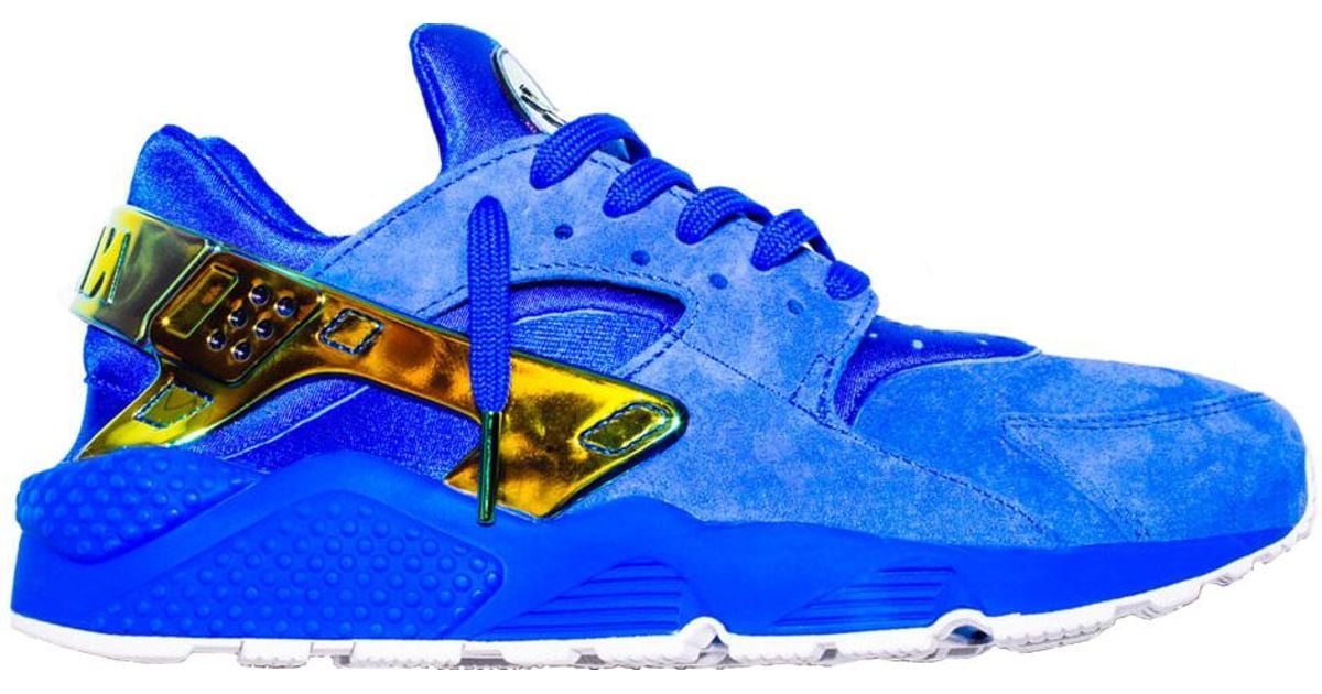 undefeated huarache blue