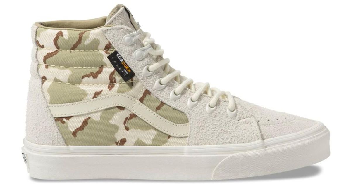 tan camo vans
