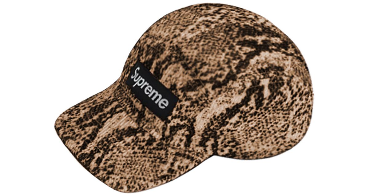 supreme camp cap corduroy