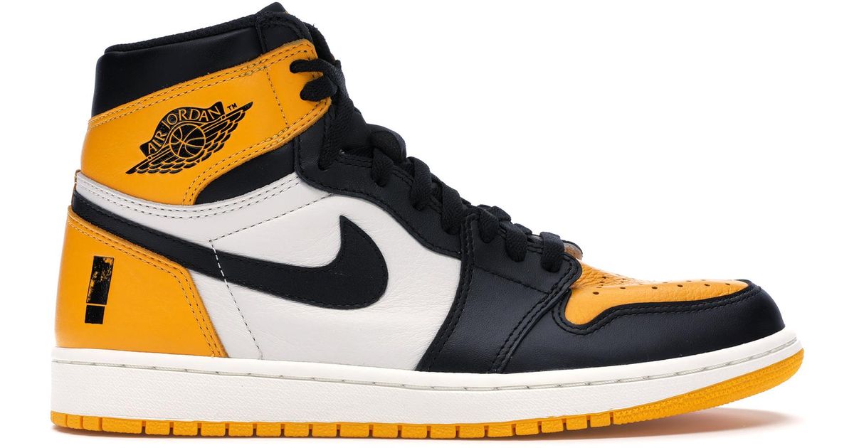 jordan 1 retro high strap grand purple varsity maize