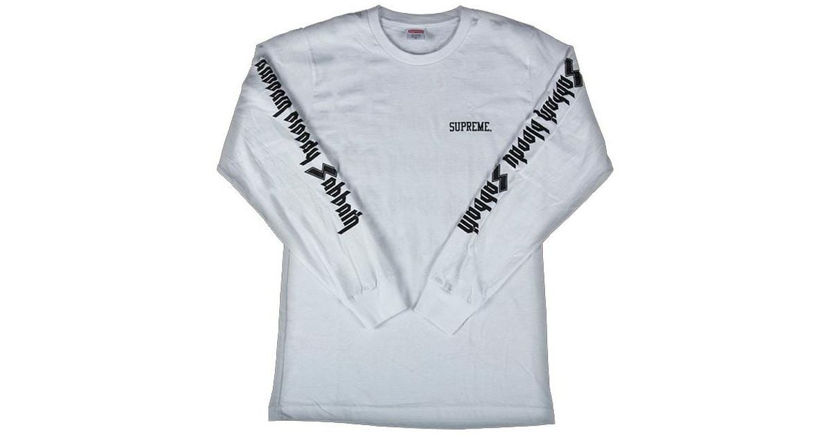 supreme sabbath long sleeve