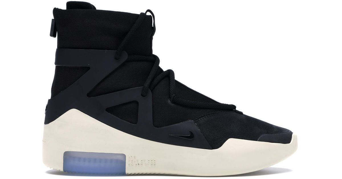 Nike Suede Air Fear Of God 1 Black for Men - Save 53% - Lyst