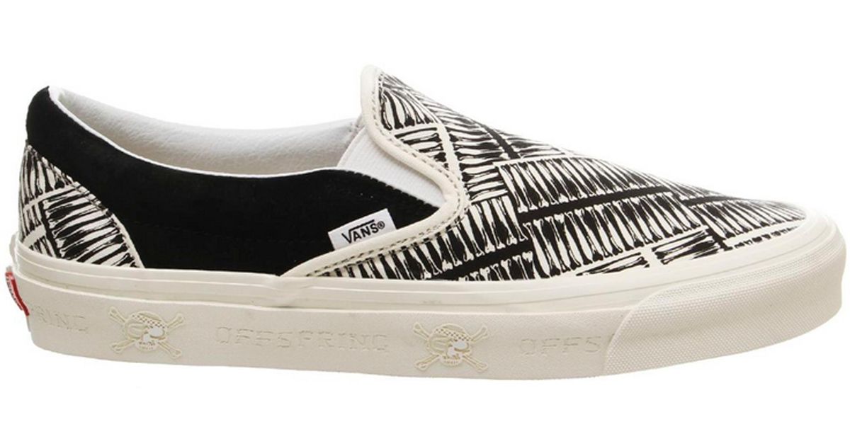vans slip on bones