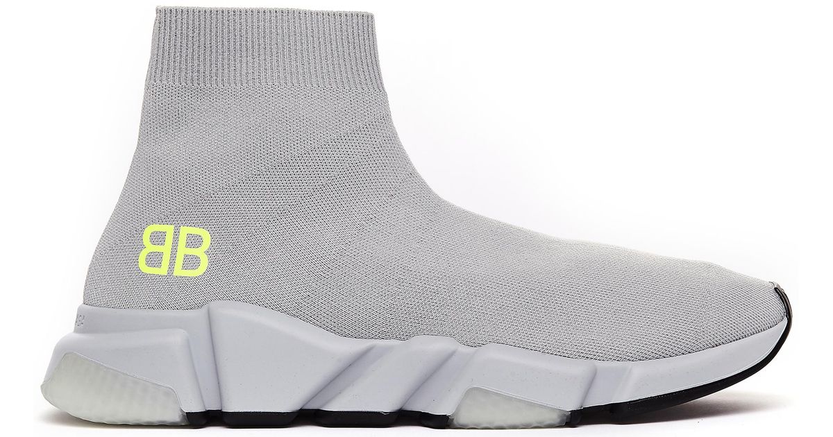 balenciaga speed trainer grey
