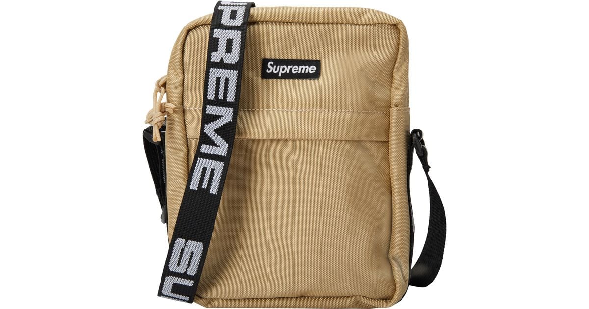 Supreme Shoulder Bag (ss18) in Tan (Brown) - Lyst