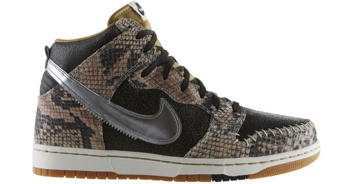 nike dunk high cmft snakeskin