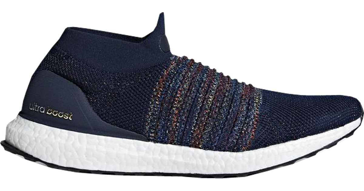 ultra boost laceless blue