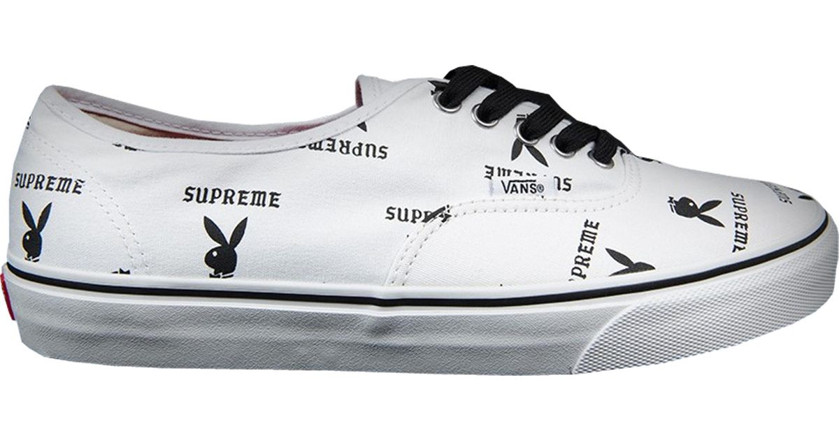 supreme playboy vans