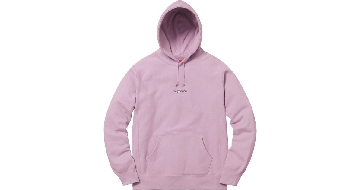 supreme violet hoodie